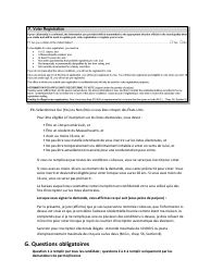 Instructions for Form LIC100 Driver&#039;s License, Learner&#039;s Permit or Id Card Application - Massachusetts (French), Page 5