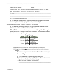 Prior Authorization Form - Anti-obesity Select Agents - Mississippi, Page 6