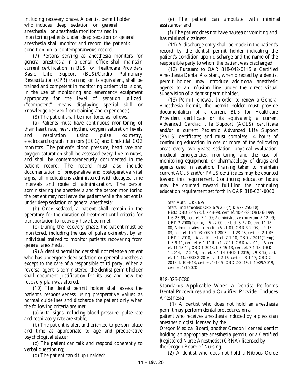 Nitrous Oxide Permit Application - Oregon, Page 17