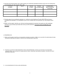 Nitrous Oxide Permit Application - Oregon, Page 4