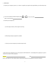 Nitrous Oxide Permit Application - Oregon, Page 6