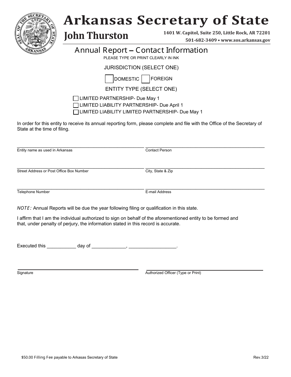 Statement of Qualification of Limited Liability Partnership (LLP ) - Arkansas, Page 2