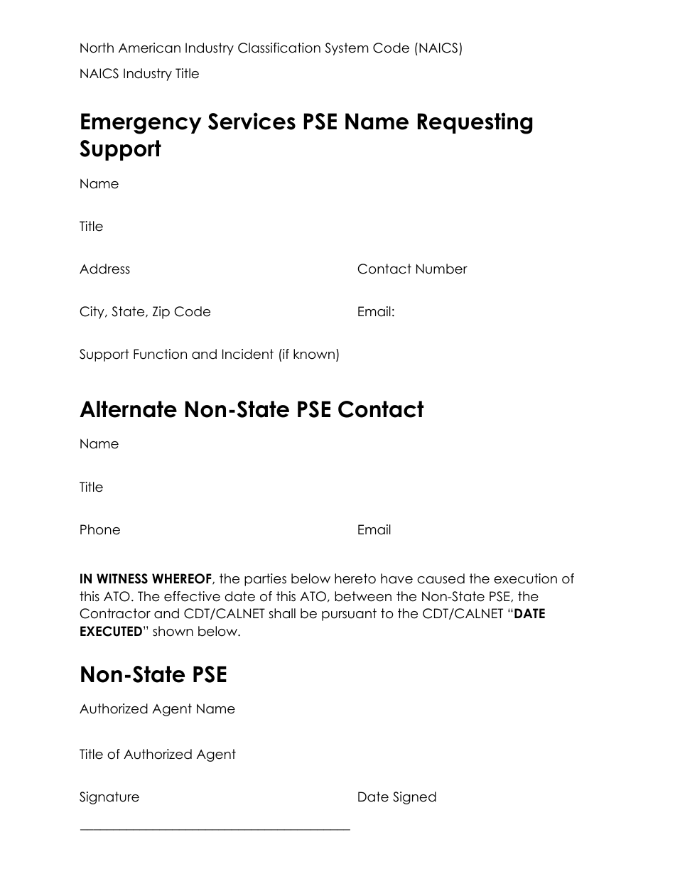 Authorization to Order (Ato) Cellular - Category 19.2 - Sprint - California, Page 4