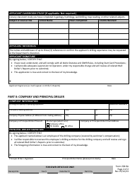 Form 238-9A Application for Idaho Well Driller&#039;s License - Idaho, Page 3