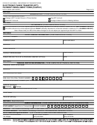 Form DOT FA-2656C Electronic Funds Transfer (Eft) Payment Enrollment Form (Caspay) - California, Page 2