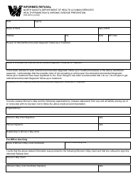Form SFN52519 Informed Refusal - North Dakota
