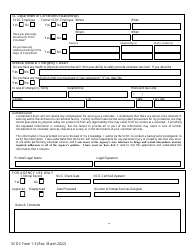 SCDC Form 1-3 Application for Volunteer Services - South Carolina, Page 3