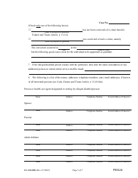 Form CC-GN-002 Petition for Guardianship of Alleged Disabled Person (Md. Rule 10-112) - Maryland, Page 3