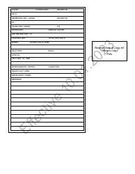 Form DR-049 Maryland Uniform Complaint and Citation - Maryland, Page 3