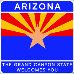 Document preview: Welcome to Arizona Sign Template