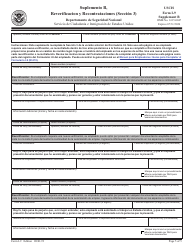 USCIS Formulario I-9 Verificacion De Elegibilidad De Empleo (Spanish), Page 5