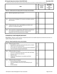 Task Book for the Position of Type 3 All-hazards Operations Section Chief (Osc3-ah) - Washington, Page 14