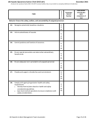 Task Book for the Position of Type 3 All-hazards Operations Section Chief (Osc3-ah) - Washington, Page 15