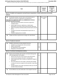 Task Book for the Position of Type 3 All-hazards Operations Section Chief (Osc3-ah) - Washington, Page 16