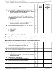 Task Book for the Position of Type 3 All-hazards Operations Section Chief (Osc3-ah) - Washington, Page 17