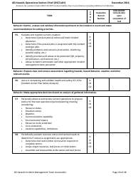 Task Book for the Position of Type 3 All-hazards Operations Section Chief (Osc3-ah) - Washington, Page 20