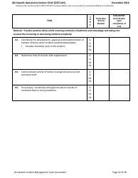 Task Book for the Position of Type 3 All-hazards Operations Section Chief (Osc3-ah) - Washington, Page 22