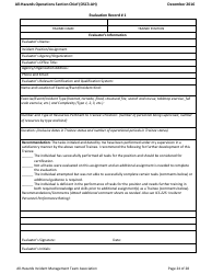 Task Book for the Position of Type 3 All-hazards Operations Section Chief (Osc3-ah) - Washington, Page 24