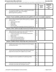Form SOF3-AH Task Book for the Position of Type 3 All-hazards - Safety Officer - Washington, Page 12