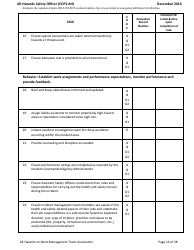 Form SOF3-AH Task Book for the Position of Type 3 All-hazards - Safety Officer - Washington, Page 14