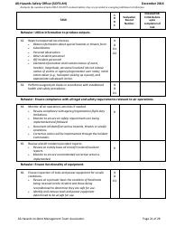 Form SOF3-AH Task Book for the Position of Type 3 All-hazards - Safety Officer - Washington, Page 21