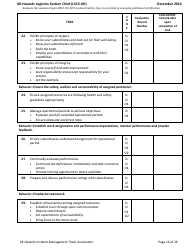 Task Book for the Position of Type 3 All-hazards Logistics Section Chief (Lsc3-ah) - Washington, Page 16