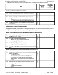 Task Book for the Position of Type 3 All-hazards Logistics Section Chief (Lsc3-ah) - Washington, Page 17