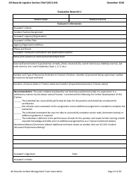 Task Book for the Position of Type 3 All-hazards Logistics Section Chief (Lsc3-ah) - Washington, Page 21