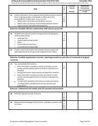 Task Book for the Position of Type 3 All-hazards Finance/Administration Section Chief (Fsc3-ah) - Washington, Page 14