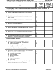 Task Book for the Position of Type 3 All-hazards Finance/Administration Section Chief (Fsc3-ah) - Washington, Page 16
