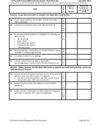 Task Book for the Position of Type 3 All-hazards Finance/Administration Section Chief (Fsc3-ah) - Washington, Page 18