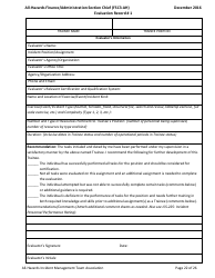 Task Book for the Position of Type 3 All-hazards Finance/Administration Section Chief (Fsc3-ah) - Washington, Page 22