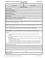 Task Book for the Position of Type 3 All-hazards Finance/Administration Section Chief (Fsc3-ah) - Washington, Page 23