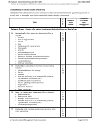 Task Book for the Position of Type 3 All-hazards Incident Commander (Ict3-ah) - Washington, Page 17