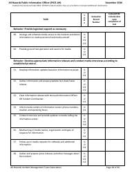Task Book for the Position of Type 3 All-hazards Public Information Officer (Pio3-ah) - Washington, Page 18