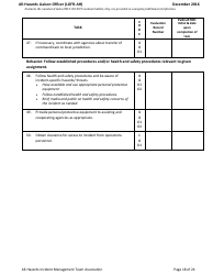 Task Book for the Position of All-hazards Liaison Officer (Lofr-Ah) - Washington, Page 18