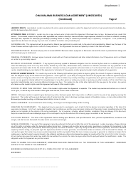 Attachment 1 OHA Malama Business Loan Agreement (Unsecured) - Hawaii, Page 2