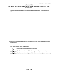 Attachment A Submitter Statement of Qualifications (Soq) Form Stewardship - Hawaii, Page 12