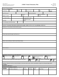 Document preview: Form PPS3051 Permanency Plan - Kansas