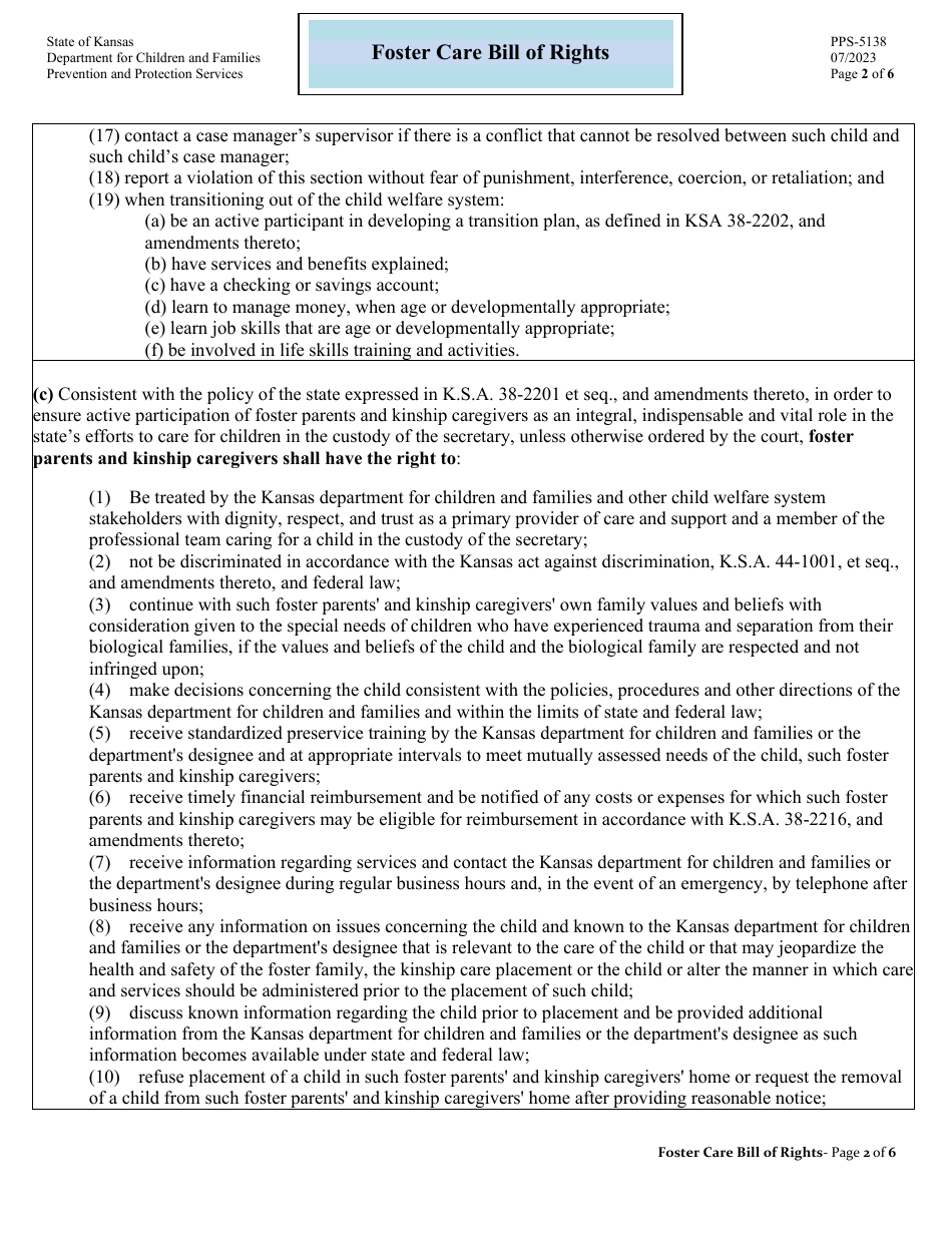 Form PPS-5138 - Fill Out, Sign Online and Download Printable PDF ...