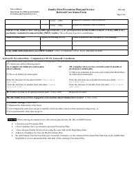 Form PPS4311 Family First Prevention Plan and Service Referral/Case Status Form - Kansas, Page 2