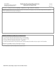 Form PPS4311 Family First Prevention Plan and Service Referral/Case Status Form - Kansas, Page 4