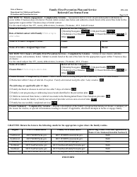 Form PPS4311 Family First Prevention Plan and Service Referral/Case Status Form - Kansas, Page 5