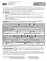 Document preview: Wildlife Service Agent Information - North Carolina