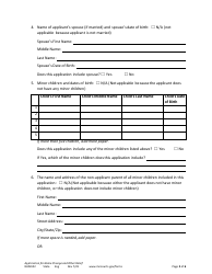 Form NAM102 Application for Name Change and Other Relief - Minnesota, Page 2