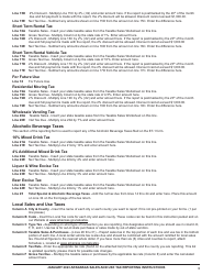 Instructions for Form ET-1 Arkansas Excise Tax Return - Arkansas, Page 3