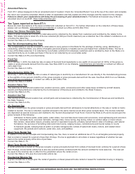 Instructions for Form ET-1 Arkansas Excise Tax Return - Arkansas, Page 5