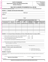 Instructions for Form ET-1 Arkansas Excise Tax Return - Arkansas, Page 9