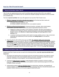 Title Iii Application User Guide - Indiana, Page 14
