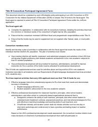 Title Iii Application User Guide - Indiana, Page 19